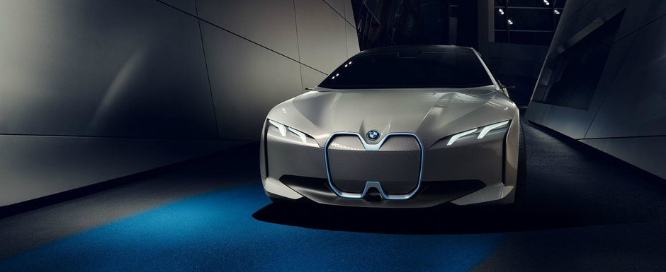 BMW pune paie pe foc cu i Vision Dynamics. Cum arata masina bavareza cu propulsie 100% electrica