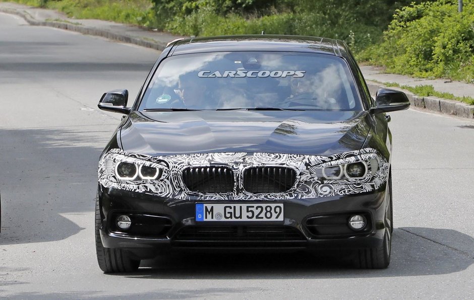 BMW Seria 1 Facelift - Poze Spion