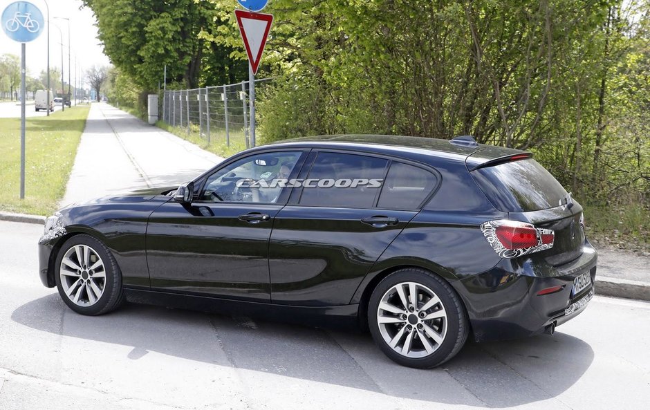 BMW Seria 1 Facelift - Poze Spion