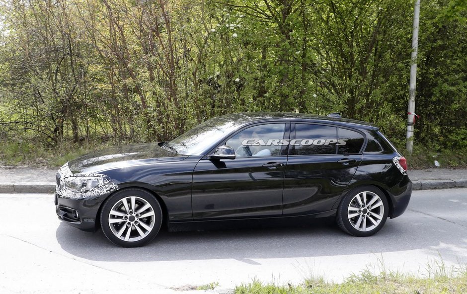 BMW Seria 1 Facelift - Poze Spion
