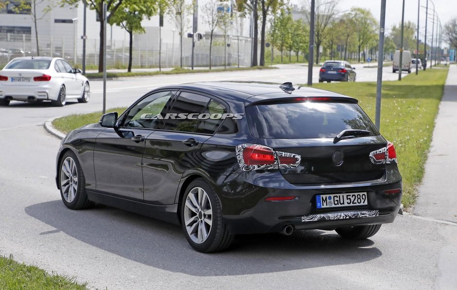 BMW Seria 1 Facelift - Poze Spion