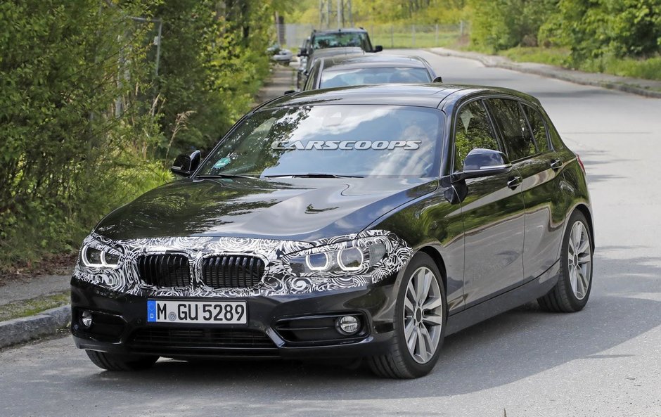 BMW Seria 1 Facelift - Poze Spion