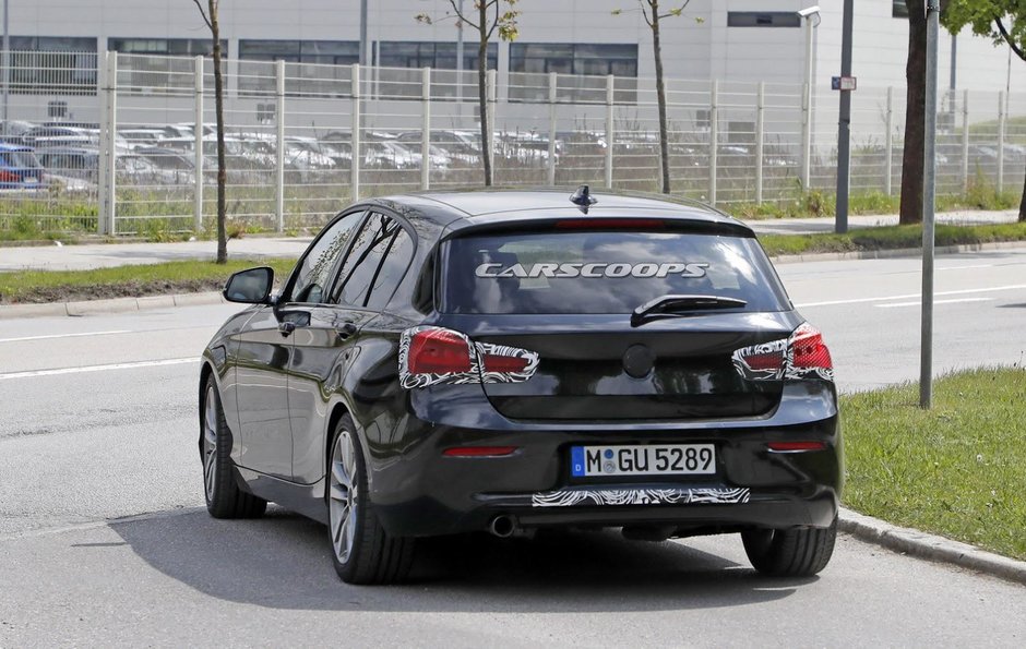 BMW Seria 1 Facelift - Poze Spion