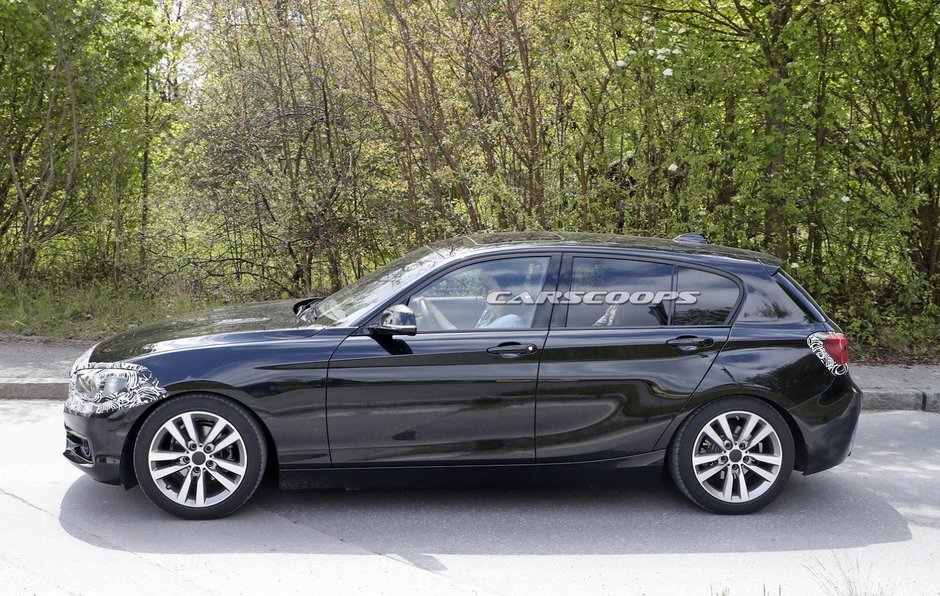 BMW Seria 1 Facelift - Poze Spion