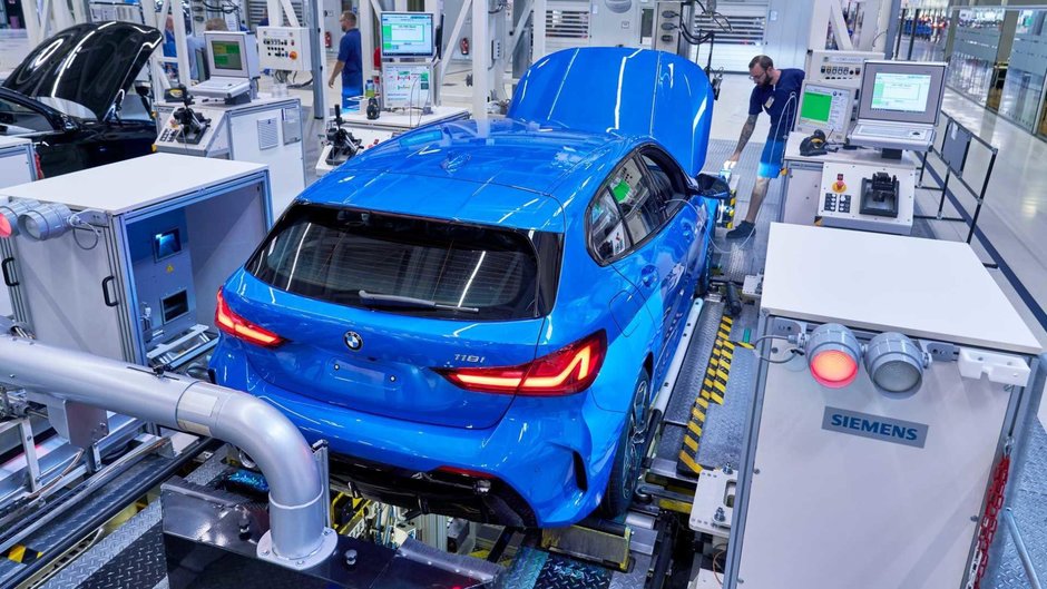 BMW Seria 1 - Poze de pe linia de productie