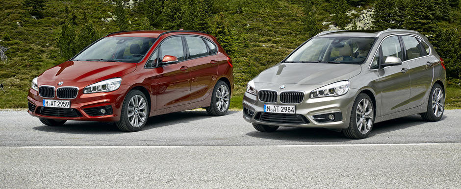 BMW Seria 2 Active Tourer: GALERIE FOTO cu primul BMW fata din istorie