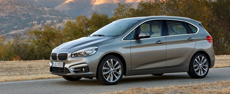 BMW Seria 2 Active Tourer: Iata cum arata primul BMW cu tractiune fata!