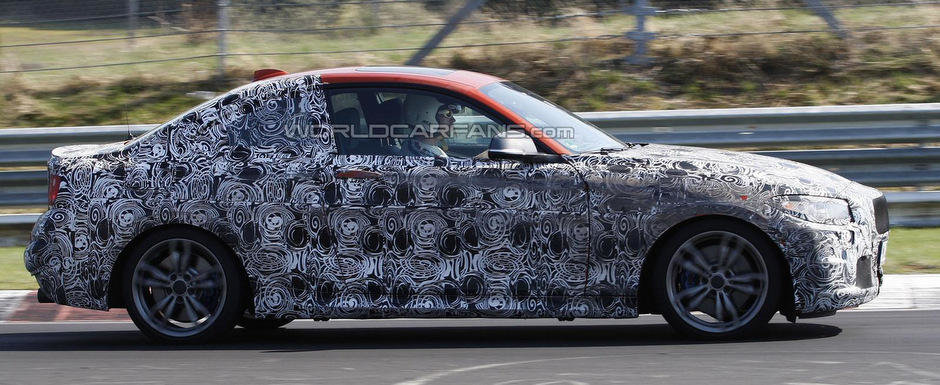 BMW Seria 2 Coupe, primele imagini spion BMW Seria 2 Coupe, primele imagini spion