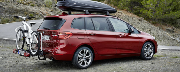 BMW Seria 2 Gran Tourer este un monovolum compact cu 7 locuri