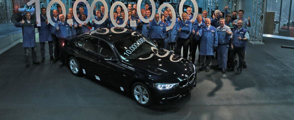 BMW Seria 3 Sedan celebreaza exemplarul cu numarul 10.000.000 BMW Seria 3 Sedan celebreaza exemplarul cu numarul 10.000.000