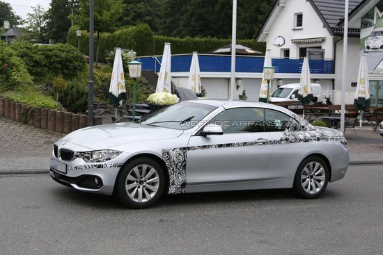 BMW Seria 4 Convertible - Noi Poze Spion