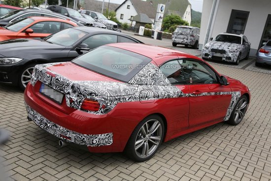 BMW Seria 4 Convertible - Noi Poze Spion