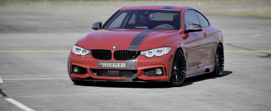 BMW Seria 4 Coupe by Rieger: Exemplu de atitudine