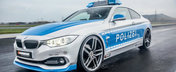 Un BMW Seria 4 Coupe modificat este noua vedeta a Politiei Germane