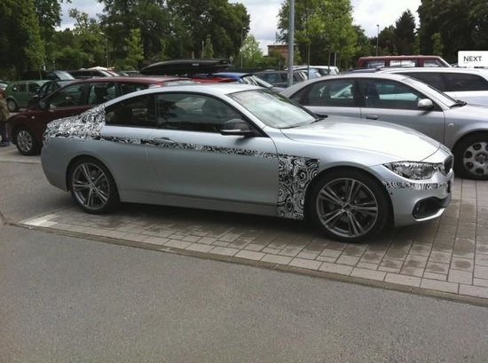 BMW Seria 4 Coupe - Noi Poze Spion