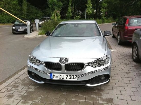 BMW Seria 4 Coupe - Noi Poze Spion