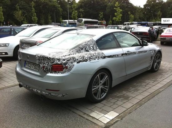 BMW Seria 4 Coupe - Noi Poze Spion