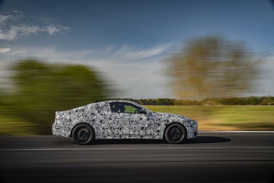 BMW Seria 4- poze din timpul testelor