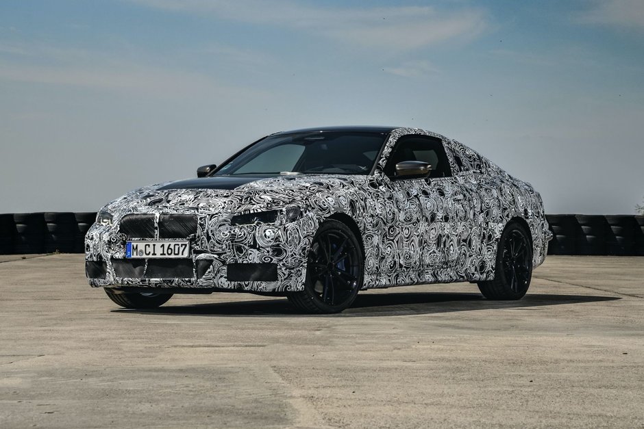 BMW Seria 4- poze din timpul testelor