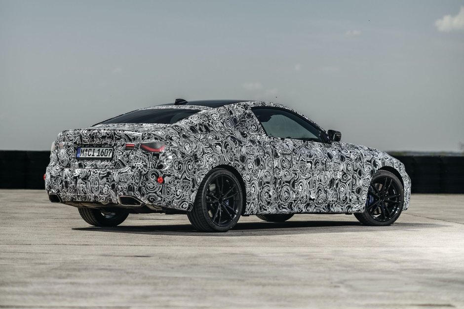 BMW Seria 4- poze din timpul testelor