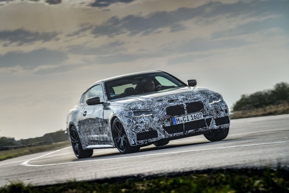 BMW Seria 4- poze din timpul testelor