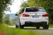 BMW Seria 5 cu jante pe 22 inch