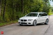 BMW Seria 5 cu jante pe 22 inch