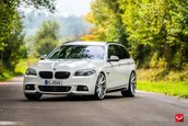 BMW Seria 5 cu jante pe 22 inch