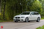 BMW Seria 5 cu jante pe 22 inch