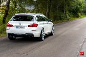 BMW Seria 5 cu jante pe 22 inch