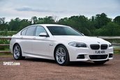 BMW Seria 5 cu pachet M Sport - Noi imagini din culise!