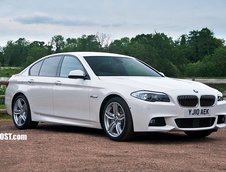 BMW Seria 5 cu pachet M Sport - Noi imagini din culise!