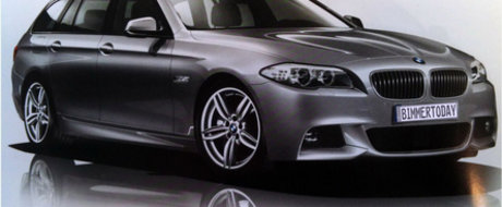 BMW Seria 5 cu pachet M Sport - Primele imagini!