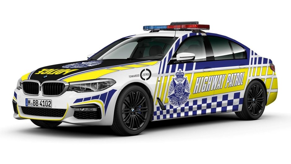 BMW Seria 5 de politie