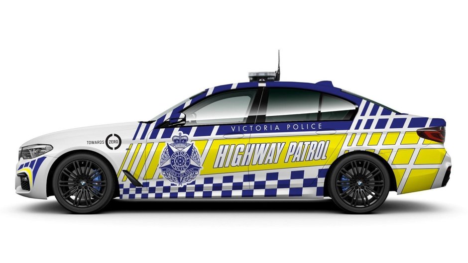 BMW Seria 5 de politie