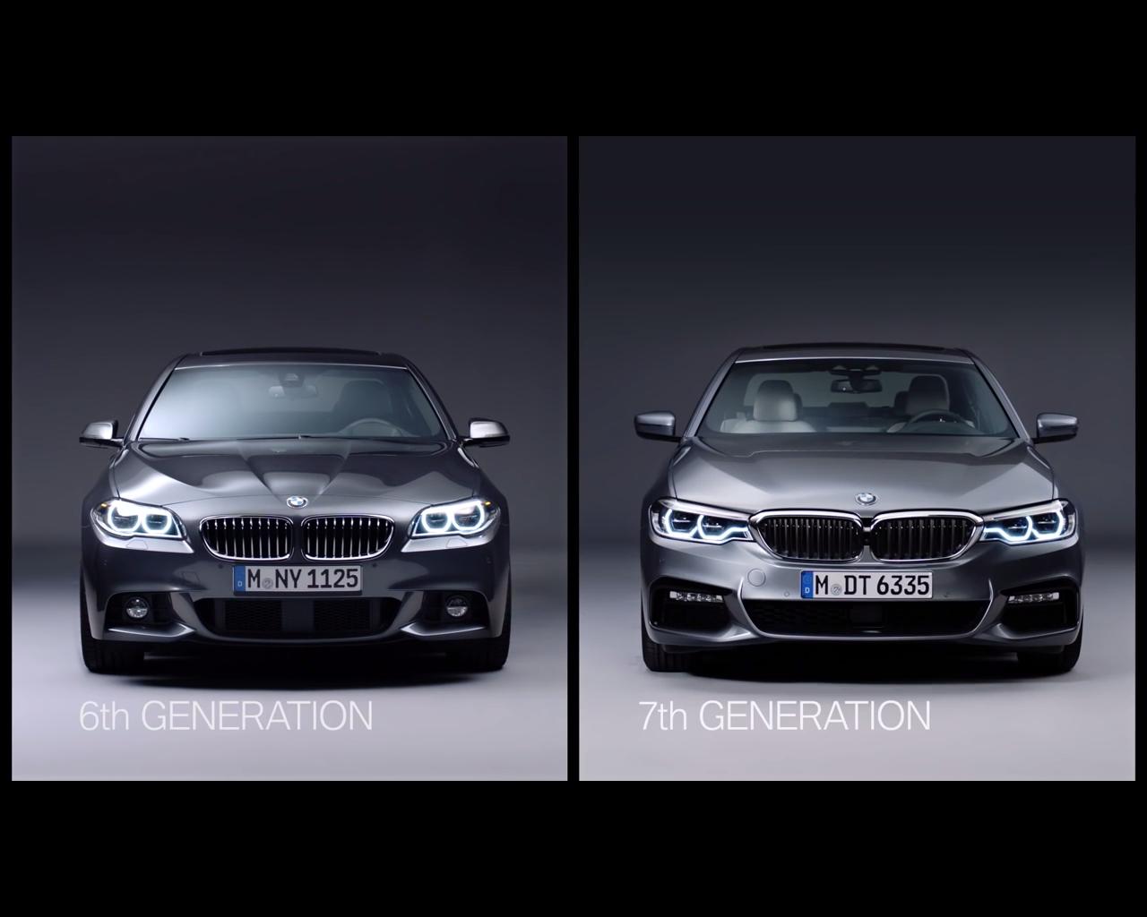 Как отличить bmw. F10 vs g30. БМВ ф10 и g30. BMW f30 vs BMW f10. БМВ 5 7 поколение.