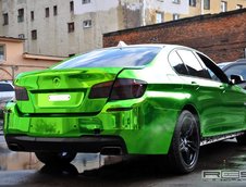 BMW Seria 5 verde cromat