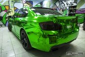 BMW Seria 5 verde cromat