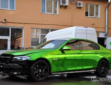 BMW Seria 5 verde cromat