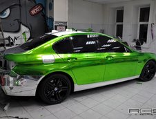 BMW Seria 5 verde cromat