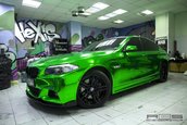 BMW Seria 5 verde cromat