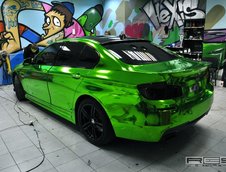 BMW Seria 5 verde cromat