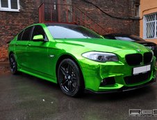 BMW Seria 5 verde cromat