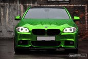 BMW Seria 5 verde cromat