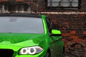 BMW Seria 5 verde cromat