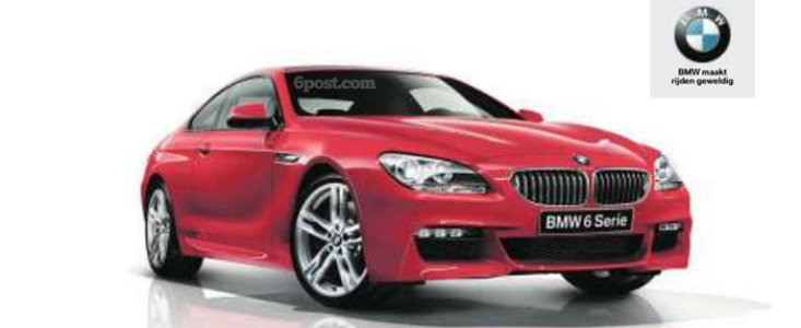 BMW Seria 6 cu pachet M Sport - Prima imagine oficiala! BMW Seria 6 cu pachet M Sport - Prima imagine oficiala!
