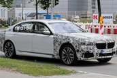 BMW Seria 7 Facelift - Noi Poze Spion