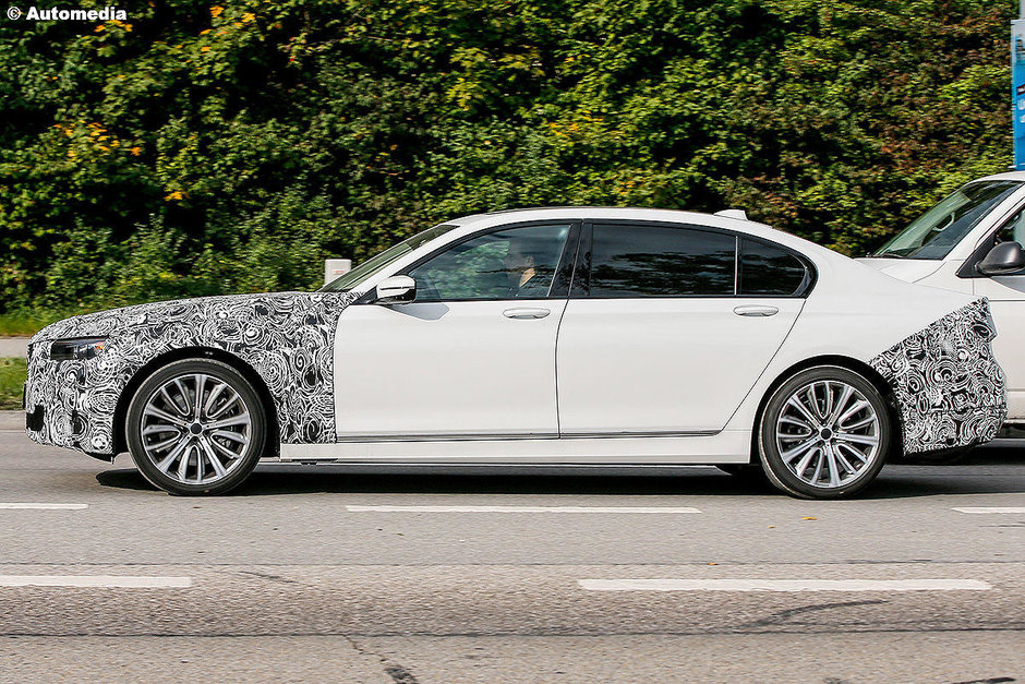 BMW Seria 7 Facelift - Poze Spion