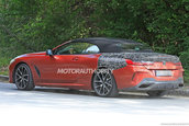 BMW Seria 8 Cabrio in rosu