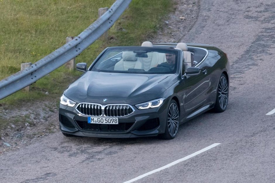 BMW Seria 8 Cabrio - Poze spion